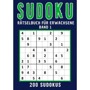 Sudoku Rätselbuch für erwachsene - Band 1