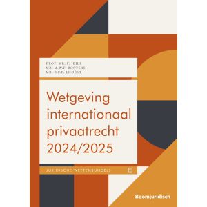 Wetgeving internationaal privaatrecht 2024/2025