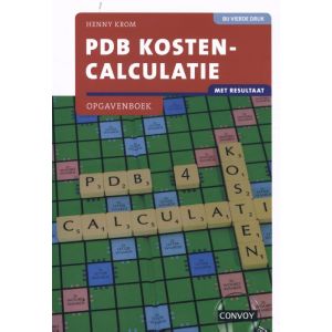PDB Kostencalculatie met resultaat Opgavenboek bij 4e druk