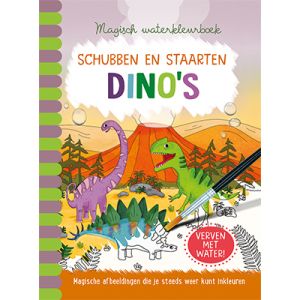 Magisch waterkleurboek Dino‘s