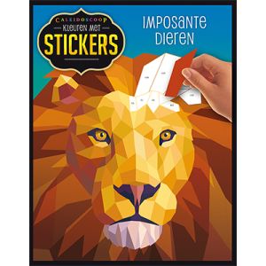 Kleuren met stickers Imposante dieren