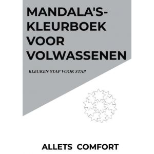 Mandala‘s-kleurboek voor volwassenen-Kleuren stap voor stap-A5 Mini- Allets Comfort