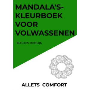 Mandala‘s-kleurboek voor volwassenen-Kleuren moeilijk-A5 Mini- Allets Comfort
