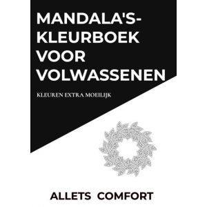 Mandala‘s-kleurboek voor volwassenen-Kleuren extra moeilijk-A5 Mini- Allets Comfort
