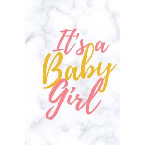 Babyshower gastenboek It‘s a baby girl