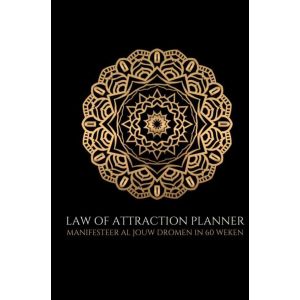 Law of attraction planner ongedateerd (zonder datums) - weekplanner & agenda - 60 weken