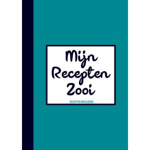 Geschenk voor Mannen, Vrouwen, Vriend, Vriendin - Recepten Invulboek / Receptenboek - "Mijn Recepten Zooi"