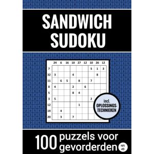 sandwich-sudoku-100-puzzels-voor-gevorderden-incl-oplossingstechnieken-nr-49-9789464809718