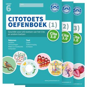 Citotoets Oefenboeken groep 6 - deel 1, 2 en 3