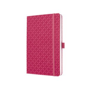notitieboek-sigel-jolie-flair-a5-hardcover-gelinieerd-fuchsia-roze-11226636