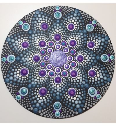 Mandala Dot Painting