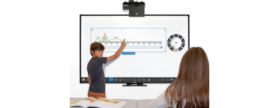 Touchscreen monitor school