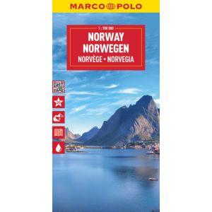 Marco Polo Wegenkaart Noorwegen